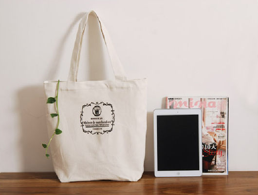 Ekologiczna płócienna torba na zakupy wielokrotnego użytku, damska torebka na bawełniany zamek błyskawiczny