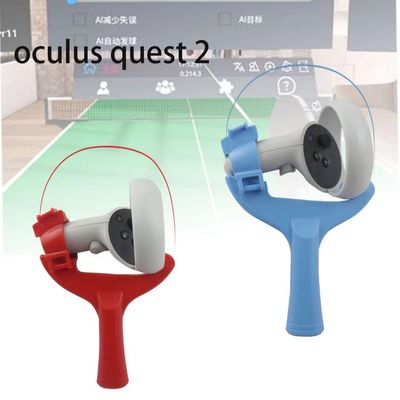 Do zintegrowanych akcesoriów do gier Oculus Quest 2 VR Uchwyt kontrolerów dotykowych Uchwyt wiosła do tenisa stołowego w parach