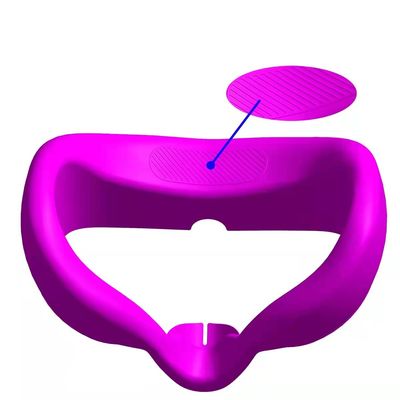 Wygodna higieniczna ochrona twarzy Silikonowa ochrona Skóra Osłona twarzy Silikonowa maska ​​na oczy Osłona twarzy do akcesoriów Pico neo 3 VR