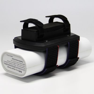 Regulowany tylny pasek na baterię Power Bank wspornik mocujący do Oculus Quest 2 mobilny uchwyt baterii do zestawu słuchawkowego VR Quest 2