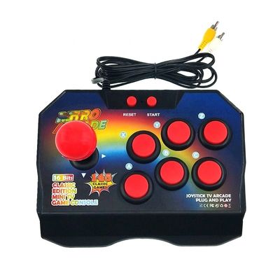 16-bitowa wbudowana 145 gra zręcznościowa Retro Joystick konsole do gier wideo kieszonkowa konsola ABS gracze kij kontroler konsola AV