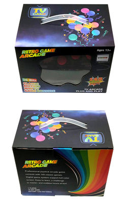 16-bitowa wbudowana 145 gra zręcznościowa Retro Joystick konsole do gier wideo kieszonkowa konsola ABS gracze kij kontroler konsola AV