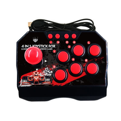 Cena hurtowa 4-w-1 Retro Arcade Station USB przewodowy Rocker Fighting Stick Joystick do gier kontroler do gier Android TV