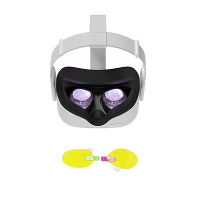 2021 hurtownia folia ochronna na ekran VR dla Oculus Quest 2 zestaw słuchawkowy do wirtualnej rzeczywistości kask odporne na zadrapania osłona obiektywu pokrowce