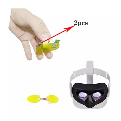 2021 hurtownia folia ochronna na ekran VR dla Oculus Quest 2 zestaw słuchawkowy do wirtualnej rzeczywistości kask odporne na zadrapania osłona obiektywu pokrowce