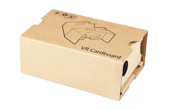Cena fabryczna Łatwa konfiguracja Kartonowy zestaw słuchawkowy 3D Wirtualna rzeczywistość Okulary VR dla Google Tektura VR 2.0 Wideo i gra
