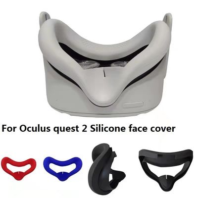 2021 nowa twarz, odporna na pot i higieniczna silikonowa maska ​​na oczy osłona na twarz osłona na oczy do akcesoriów Oculus Quest 2 VR