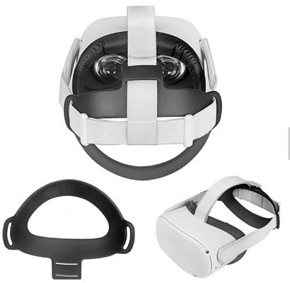 2021 nowa poduszka z pałąkiem na głowę TPU do zestawów słuchawkowych Oculus Quest 2 VR wymienny profesjonalny pasek na głowę Pad VR akcesoria szklane