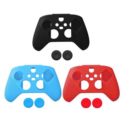 2021 hurtownia nowy silikonowy futerał ochronny antypoślizgowa osłona klamki Shell kontroler skórka do akcesoriów do gier Xbox Series X S