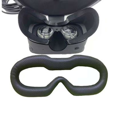 2022 VR skórzany pokrowiec skórzana gąbka miękka podkładka z pianki zapamiętującej kształt PU osłona oczu zamiennik dla akcesoriów Oculus Rift S VR