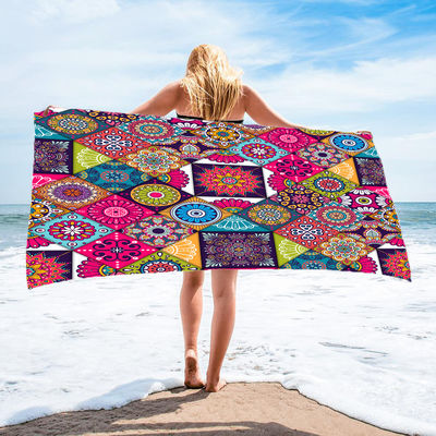 Indywidualny projekt Wygodny, oddychający ręcznik plażowy Kobiecy, jedwabny nadruk z długą spódnicą owinięty kocem z filtrem przeciwsłonecznym w bikini