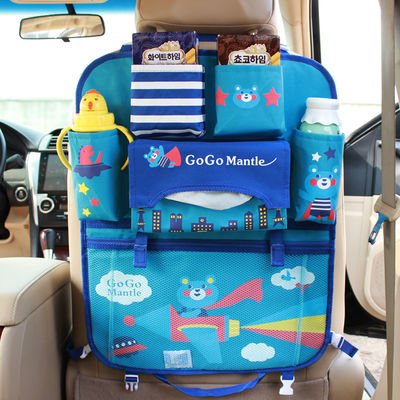 Oxford PVC Car Seat Back Storage Bag Organizer do podróży