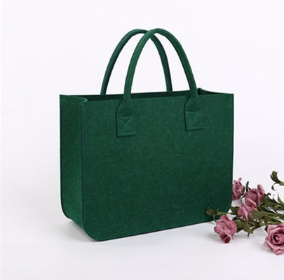 2021 Ekologiczna damska torba na zakupy z filcu torebka damska torba z grubej bawełny rozrywka filcowa torba z tkaniny promocyjne własne logo