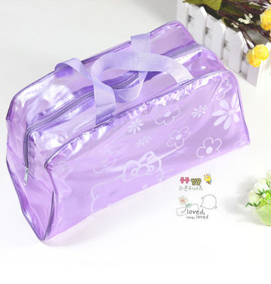OEM Składane torby kosmetyczne i toaletowe z PVC Przenośna kosmetyczka z zamkiem błyskawicznym