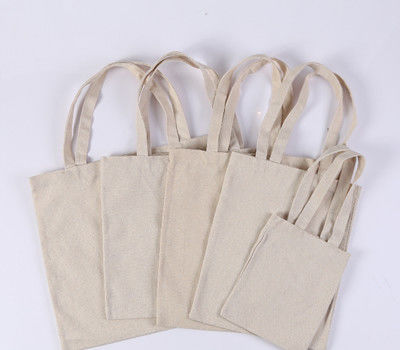 Amazon hot po prostu zaprojektuj naturalną bawełnianą torbę z grubej bawełny lekkie torby na zakupy spożywcze wielokrotnego użytku Nadaje się do majsterkowania, prezentów