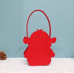 Drukuj Logo Drukowana torba plażowa z filcu Torba z włókniny Świąteczne prezenty dla dzieci