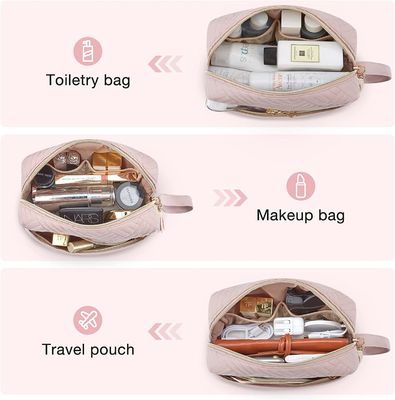 Wygodny uchwyt Makeup Travel Zipper Pouch Wodoodporne kosmetyczki