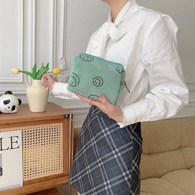 Kobiety podróżują lekką płócienną kosmetyczką Organizer kosmetyczka Organzation Bag