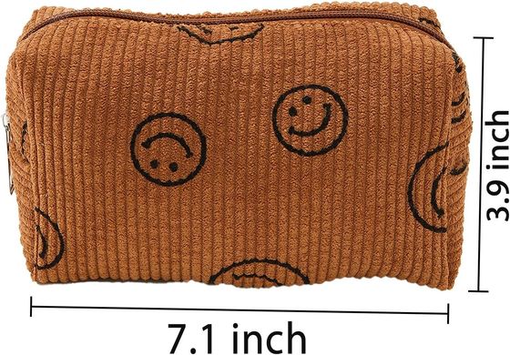 Kobiety podróżują lekką płócienną kosmetyczką Organizer kosmetyczka Organzation Bag