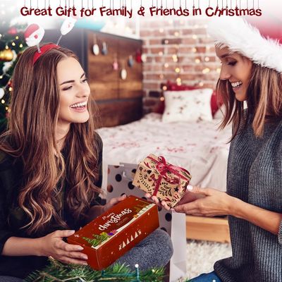 Świąteczne zapachowe świece Set prezentów Łosi i choinka w kształcie ręcznie robiony wosk sojowy Xmas Aromaterapia świeca