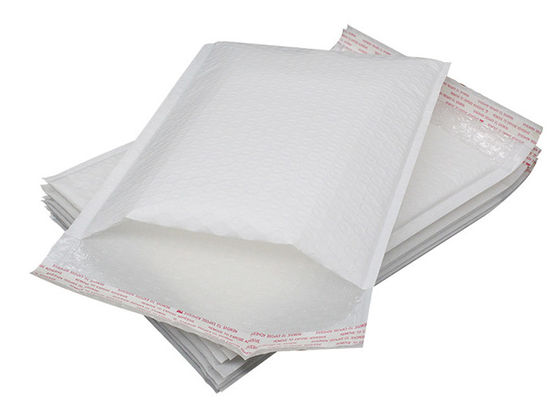 Wodoodporne białe torby do pakowania odzieży z niestandardowym nadrukiem do wysyłki
