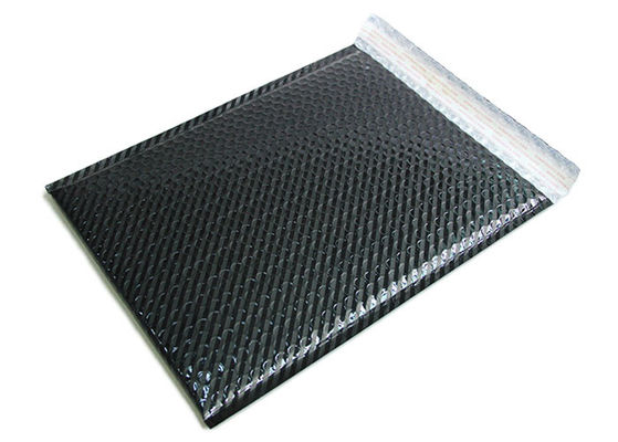 Folia aluminiowa Plastikowe czarne torby do pakowania w folię bąbelkową do wysyłki