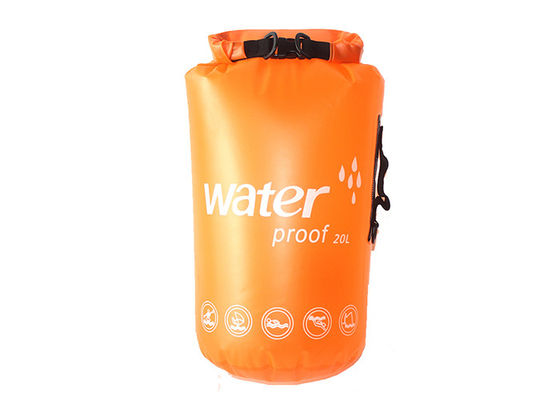 Lekka wodoodporna sucha torba z PVC z nadrukiem sitodrukowym