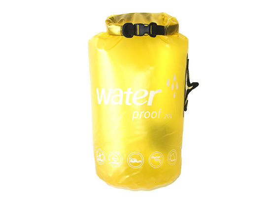 Wodoodporna sucha torba MultiColor 500D PVC 20 litrów na plażę