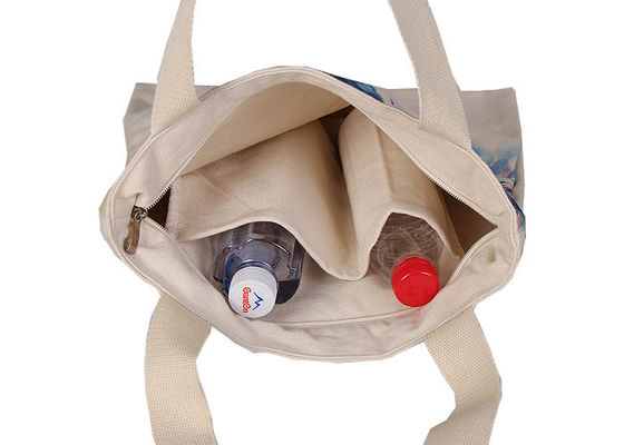 Promocyjne zakupy Stylowe ekologiczne torby płócienne Torba z suwakiem